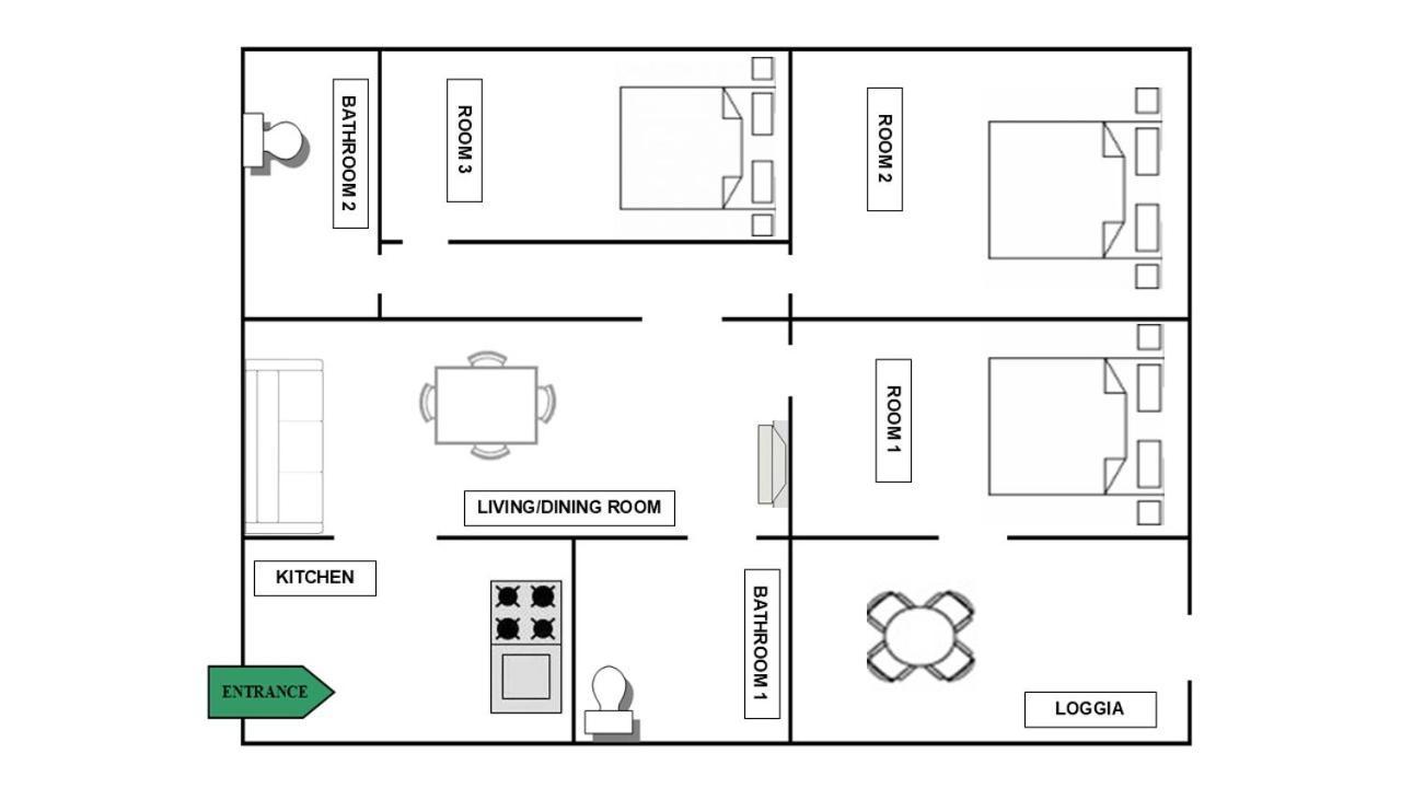 Apartments Gracia & Toni Трогир Екстериор снимка